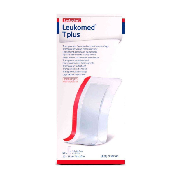Leukomed T Plus 10cm x 25cm Bsn Emici Pedli Transparan Film Sargı (Su Geçirmez) 50li Kutu - Image 4