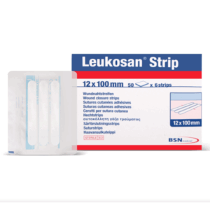 Leukosan Skin Strip 12mm  X 100mm Cilt Dikiş Bandı 300lü Kutu