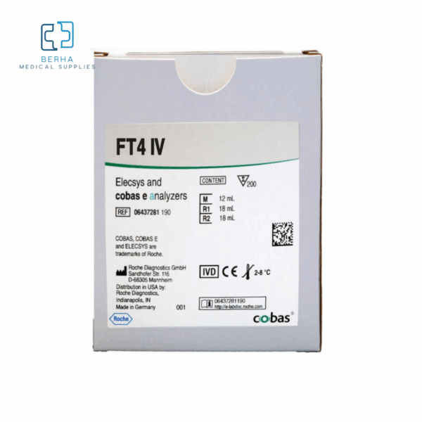FT4 (Free Thyroxine) Elecsys Reagent for Roche Analyzers – Elecsys / Cobas E411 – 100 Test