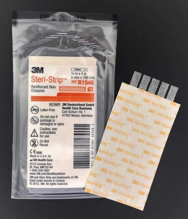 3M 1546 – STERİ-STRİP 6mmx100mm - Görsel 3