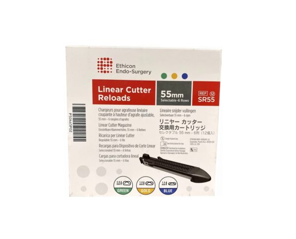 Ethicon SR55 Linear Cutter Reload, Selectable, 55mm